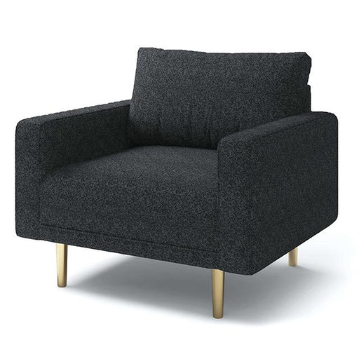 ELVERUM Chair, Black - U&U Home Budget Furniture (Carteret, NJ)