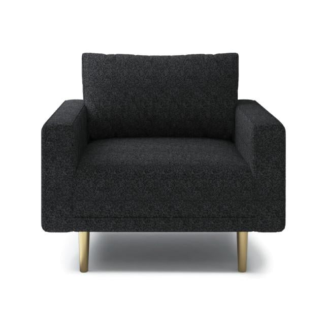 ELVERUM Chair, Black - U&U Home Budget Furniture (Carteret, NJ)