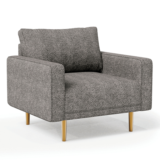 ELVERUM Chair, Charcoal Gray - U&U Home Budget Furniture (Carteret, NJ)