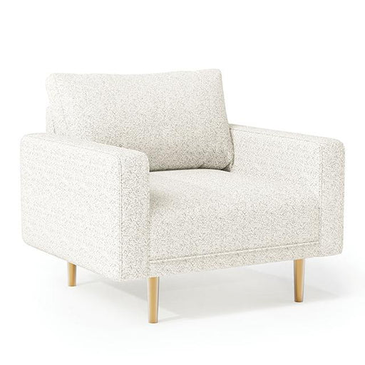 ELVERUM Chair, Off-White - U&U Home Budget Furniture (Carteret, NJ)