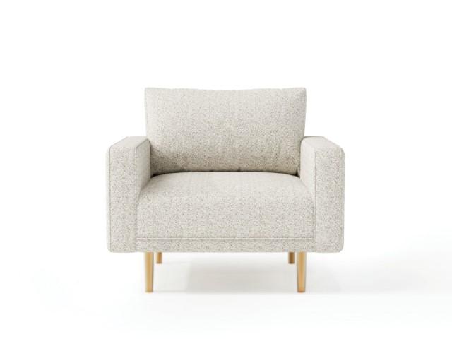 ELVERUM Chair, Off-White - U&U Home Budget Furniture (Carteret, NJ)