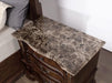 ESPARANZA Night Stand, Brown Cherry - U&U Home Budget Furniture (Carteret, NJ)