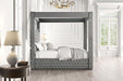 Etherea E.King & Queen Bed - U&U Home Budget Furniture (Carteret, NJ)