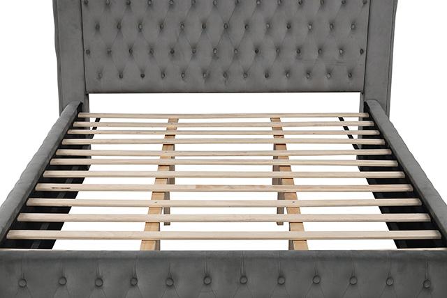 Etherea E.King & Queen Bed - U&U Home Budget Furniture (Carteret, NJ)