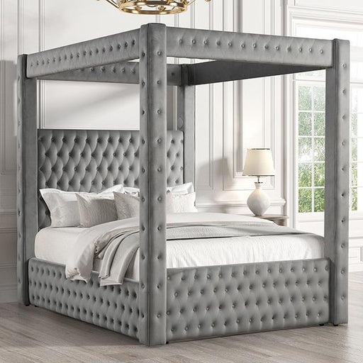 Etherea E.King & Queen Bed - U&U Home Budget Furniture (Carteret, NJ)