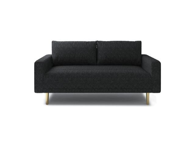 ELVERUM Loveseat, Black - U&U Home Budget Furniture (Carteret, NJ)