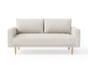 ELVERUM Loveseat, Off-White - U&U Home Budget Furniture (Carteret, NJ)