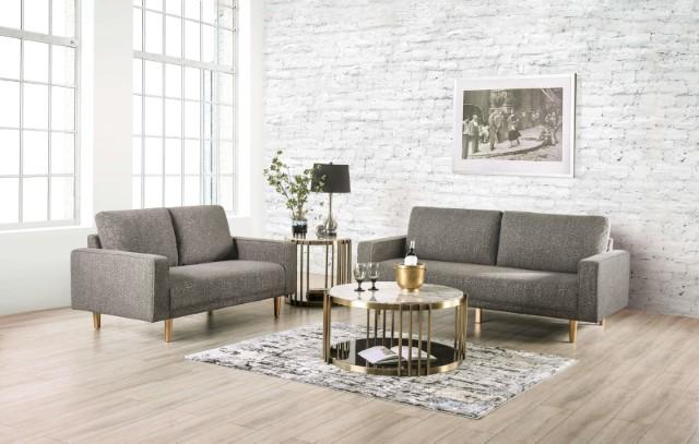 ELVERUM Sofa, Charcoal Gray - U&U Home Budget Furniture (Carteret, NJ)