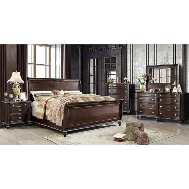Europa Night Stand - U&U Home Budget Furniture (Carteret, NJ)
