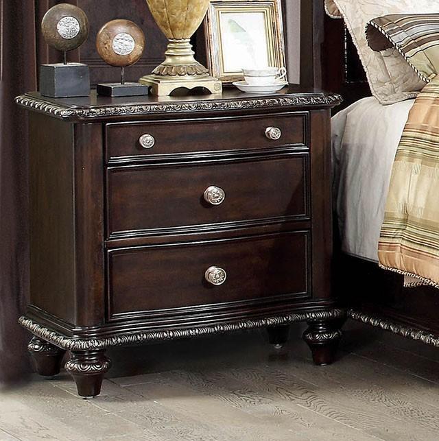 Europa Night Stand - U&U Home Budget Furniture (Carteret, NJ)