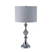 Emi White Table Lamp - U&U Home Budget Furniture (Carteret, NJ)