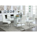 Eva 7 Pc Dining Table Set - U&U Home Budget Furniture (Carteret, NJ)