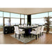 Evangeline 7 Pc Dining Table Set - U&U Home Budget Furniture (Carteret, NJ)