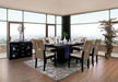 Evangeline 7 Pc Dining Table Set - U&U Home Budget Furniture (Carteret, NJ)