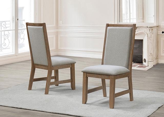Everett 5 Pc. Round Table Dining Set - U&U Home Budget Furniture (Carteret, NJ)