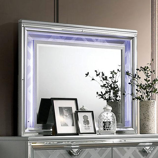 EMMELINE Mirror w/ LED Lights - U&U Home Budget Furniture (Carteret, NJ)