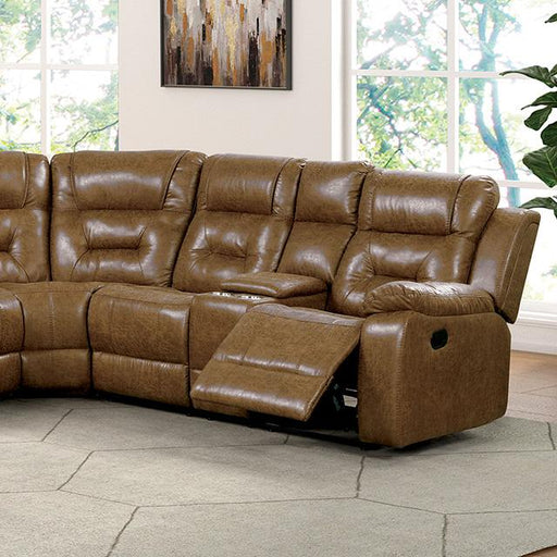 Ezekius Manual Sectional - U&U Home Budget Furniture (Carteret, NJ)
