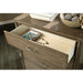 ENRICO I Gray Media Chest - U&U Home Budget Furniture (Carteret, NJ)