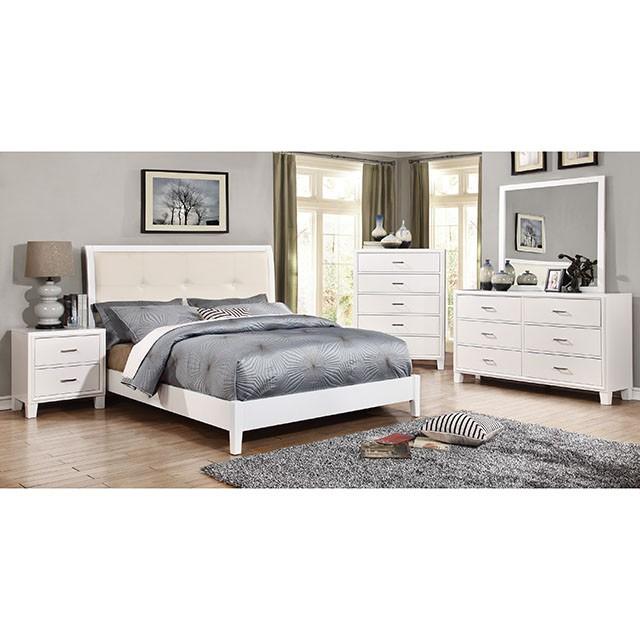Enrico Night Stand - U&U Home Budget Furniture (Carteret, NJ)