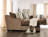 FARRINGDON Sectional, Brown - U&U Home Budget Furniture (Carteret, NJ)