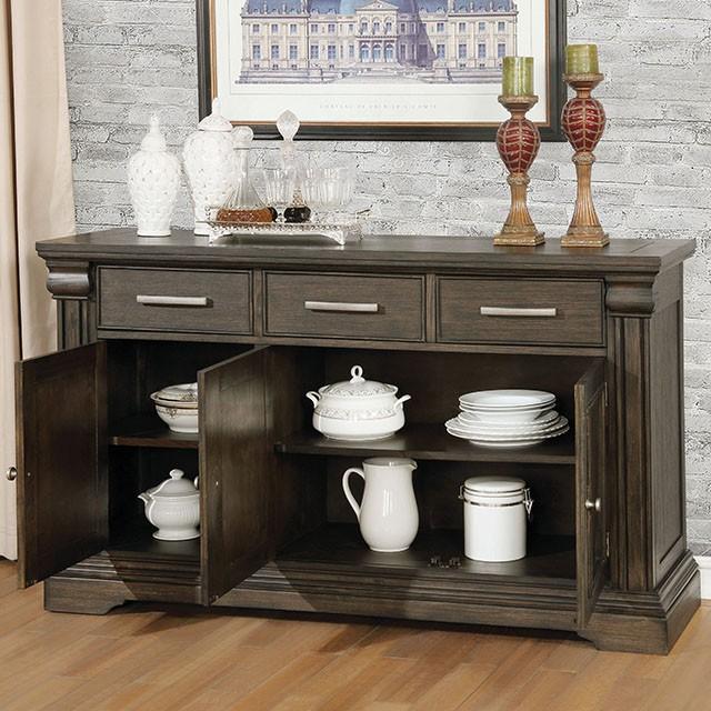 Faulk Espresso Server - U&U Home Budget Furniture (Carteret, NJ)