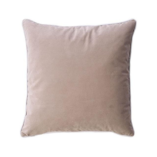 Fawn Sand 20" X 20" Pillow, Sand (2/CTN) - U&U Home Budget Furniture (Carteret, NJ)