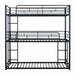 Felgu Triple Twin Metal Bunkbed - U&U Home Budget Furniture (Carteret, NJ)