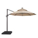 Fera 10 Ft Round Umbrella w/ LED Bulb + 37" Large Base - U&U Home Budget Furniture (Carteret, NJ)