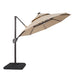 Fera 10 Ft Round Umbrella w/ LED Bulb + 37" Large Base - U&U Home Budget Furniture (Carteret, NJ)