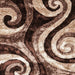 Fermont Brown Beige 5' X 8' Area Rug - U&U Home Budget Furniture (Carteret, NJ)