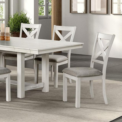 Ferrone 7 Pc Dining Table Set - U&U Home Budget Furniture (Carteret, NJ)