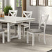 Ferrone 7 Pc Dining Table Set - U&U Home Budget Furniture (Carteret, NJ)