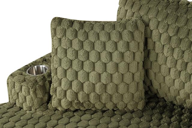 Ferryhill 2-Arm Chaise - U&U Home Budget Furniture (Carteret, NJ)