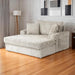 Ferryhill 2-Arm Chaise - U&U Home Budget Furniture (Carteret, NJ)