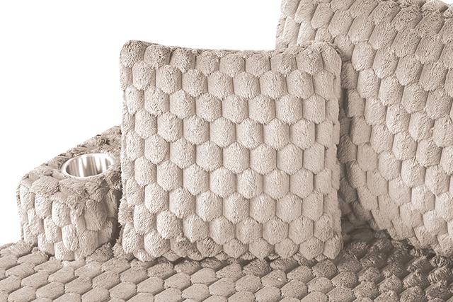 Ferryhill 2-Arm Chaise - U&U Home Budget Furniture (Carteret, NJ)