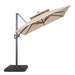 Fida 8 Ft Square Umbrella w/ Double Top + 37" Large Base - U&U Home Budget Furniture (Carteret, NJ)