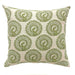FIFI 18" X 18" Pillow, Green (2/CTN) - U&U Home Budget Furniture (Carteret, NJ)