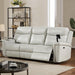 FLORINE Power Sofa, Light Gray - U&U Home Budget Furniture (Carteret, NJ)