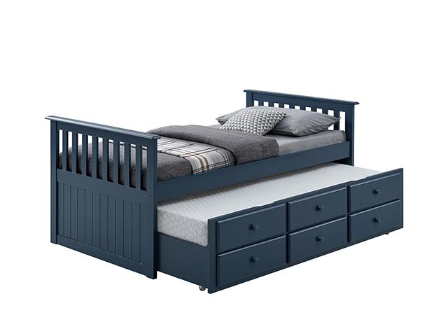Clemens Captain Bed - U&U Home Budget Furniture (Carteret, NJ)
