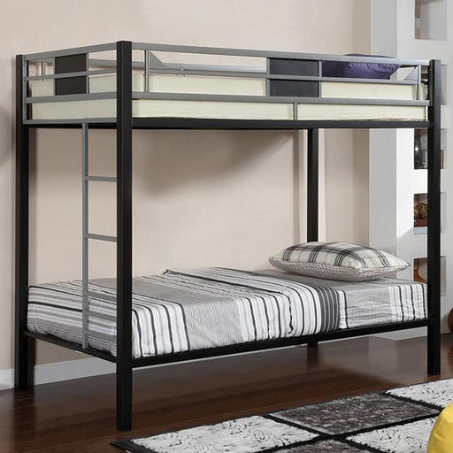 Clifton Bunk Bed - U&U Home Budget Furniture (Carteret, NJ)