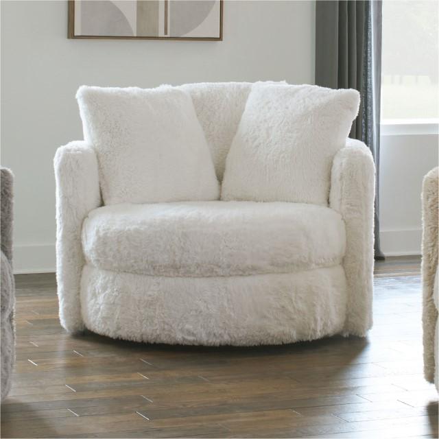COCHRANE Chair, White - U&U Home Budget Furniture (Carteret, NJ)
