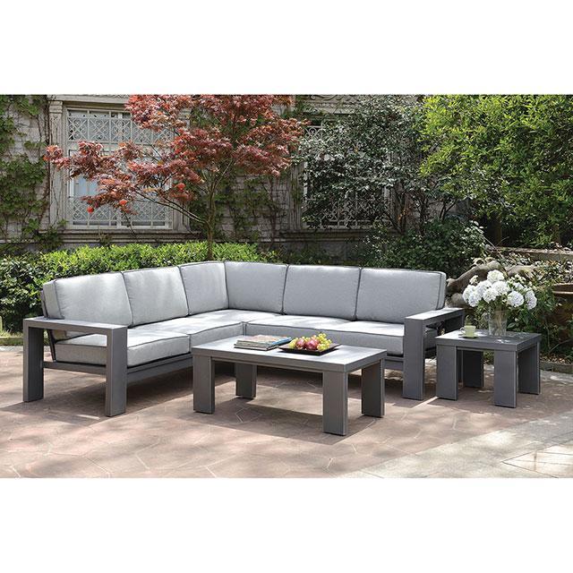 Codington Gray End Table - U&U Home Budget Furniture (Carteret, NJ)