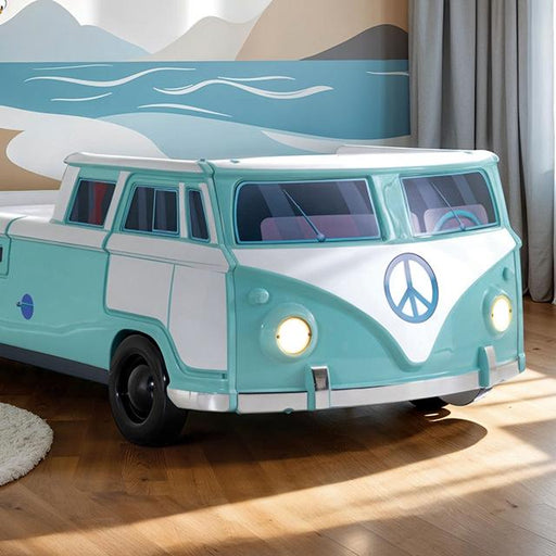Axel Peace Bus Twin Bed - U&U Home Budget Furniture (Carteret, NJ)