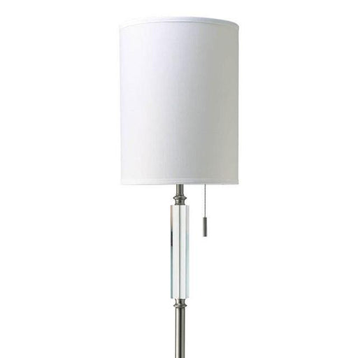 Aya White Floor Lamp - U&U Home Budget Furniture (Carteret, NJ)