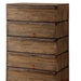 COIMBRA Rustic Natural Tone Chest - U&U Home Budget Furniture (Carteret, NJ)