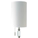 Aya White Table Lamp - U&U Home Budget Furniture (Carteret, NJ)