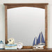 Colin Dark Oak Mirror - U&U Home Budget Furniture (Carteret, NJ)