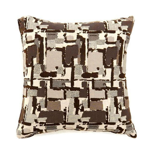 Concrit Brown 22" X 22" Pillow, Brown (2/CTN) - U&U Home Budget Furniture (Carteret, NJ)