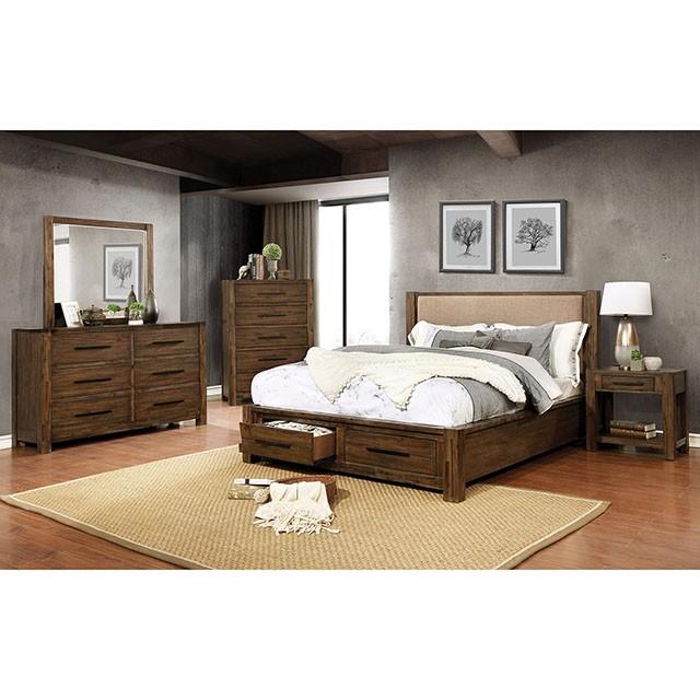 Coney Cal.King Bed - U&U Home Budget Furniture (Carteret, NJ)