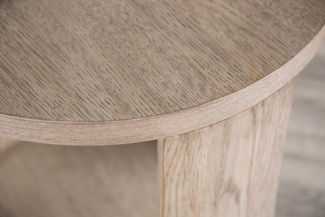 Conisbrough Round End Table - U&U Home Budget Furniture (Carteret, NJ)